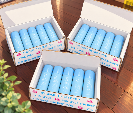 Daughter handing out roll-on party favours after her school formal